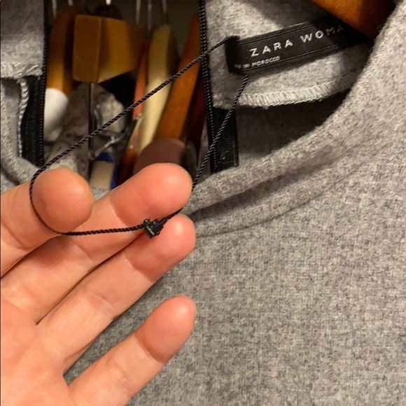 ZARA WOOL BLEND DRESS - Picture 6 of 11